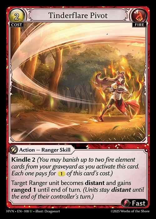 [Fire] Tinderflare Pivot [HVN108-U]