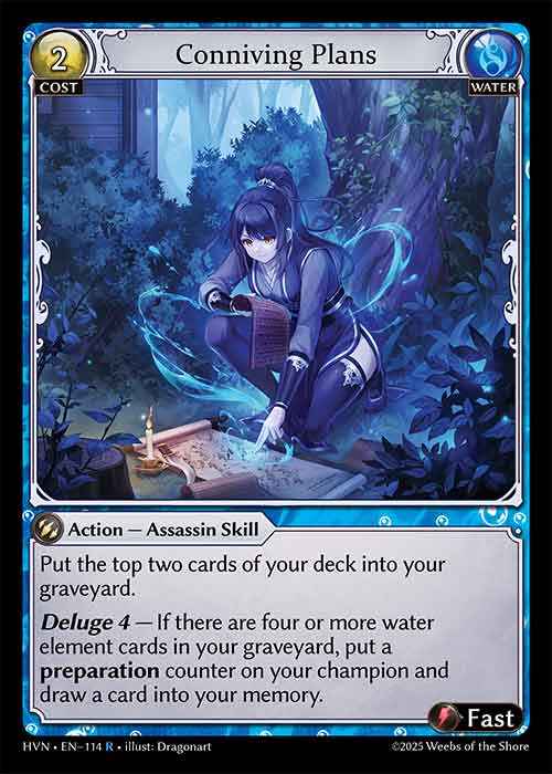 [Water] Conniving Plans [HVN114-R]