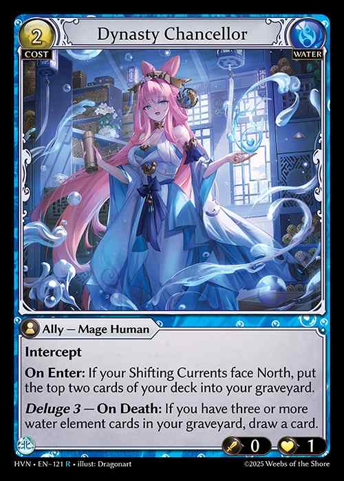 [Water] Dynasty Chancellor [HVN121-R]