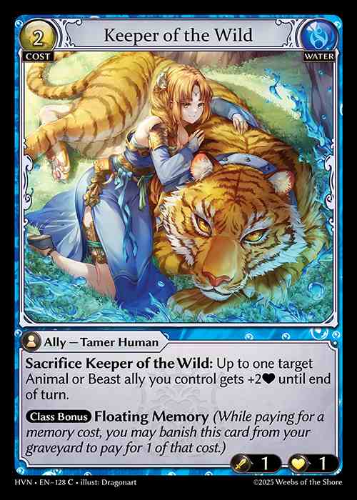 [Water] Keeper of the Wild [HVN128-C]
