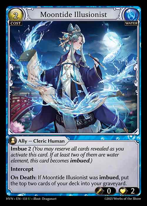 [Water] Moontide Illusionist [HVN133-U]