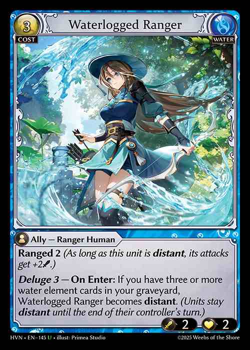 [Water] Waterlogged Ranger [HVN145-U]