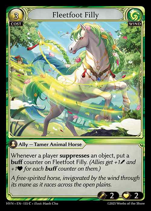 [Wind] Fleetfoot Filly [HVN155-C]