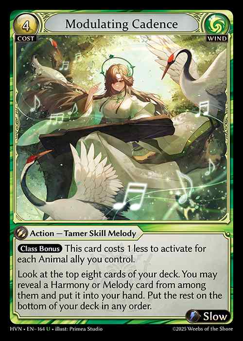 [Wind] Modulating Cadence [HVN164-U]