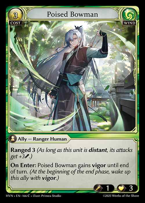 [Wind] Poised Bowman [HVN166-C]