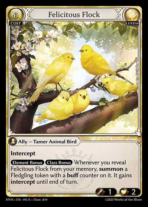 [Luxem] Felicitous Flock [HVN195-R]