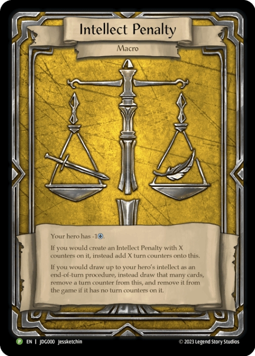 [Macro] Intellect Penalty [JDG000-P]