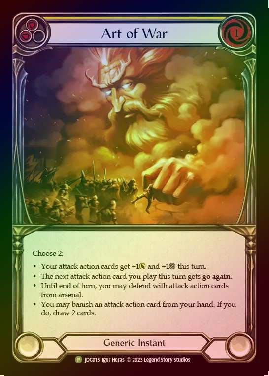 【CF】[Generic] Art of War [JDG015-P] (Promo) Cold Foil