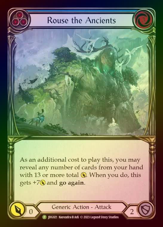 【CF】[Generic] Rouse the Ancients [JDG021] (Promo) Cold Foil