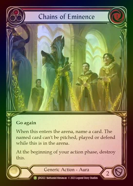 【CF】[Generic] Chains of Eminence [JDG022] (Promo) Cold Foil