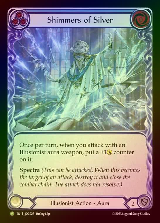 【CF】[Illusionist] Shimmers of Silver [JDG026] (Promo) Cold Foil