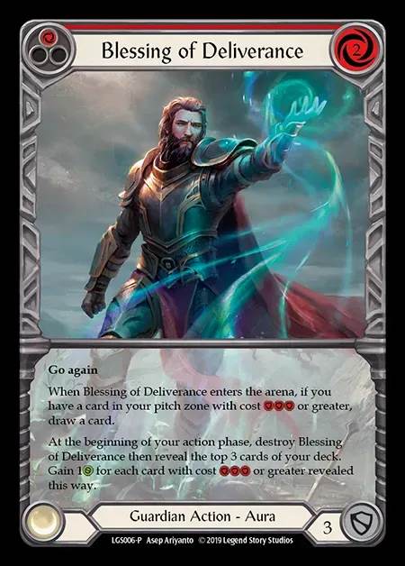 [Guardian] Blessing of Deliverance (red) [LGS006] (Promo)