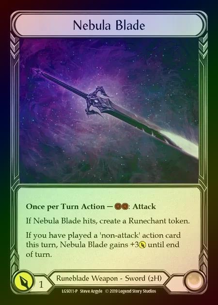 【CF】[Runeblade] Nebula Blade [LGS011] (Promo) Cold Foill