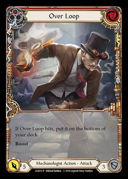 [Mechanologist] Over Loop (red) [LGS013] (Promo)