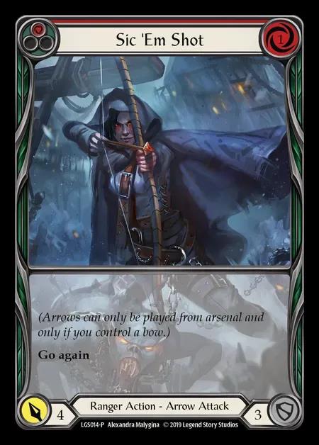 [Ranger] Sic 'Em Shot (red) [LGS014] (Promo)