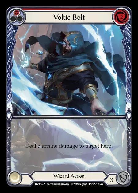 [Wizard] Voltic Bolt (red) [LGS016] (Promo)