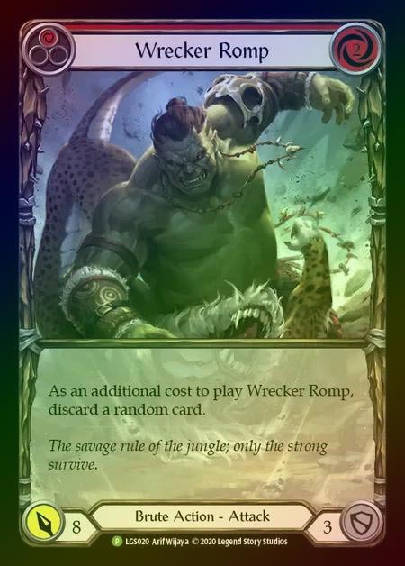 【RF】[Brute] Wrecker Romp (red) [LGS020] (Promo) Rainbow Foil