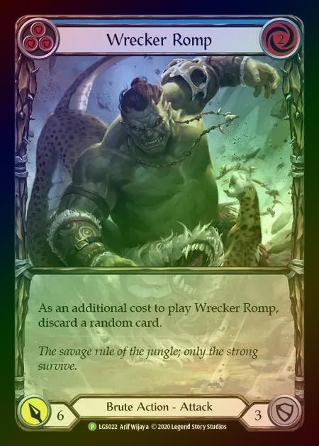 【RF】[Brute] Wrecker Romp (blue) [LGS022] (Promo) Rainbow Foil