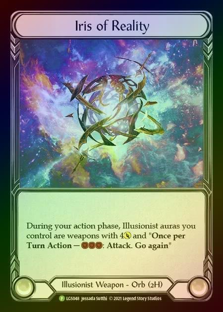 【CF】[Illusionist] Iris of Reality [LGS048] (Promo) Cold Foil