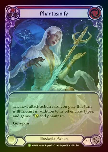 【RF】[Illusionist] Phantasmify (red) [LGS054] (Promo) Rainbow Foil