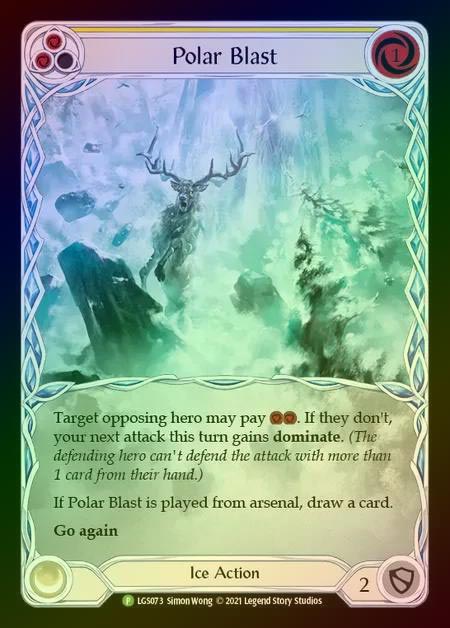 【RF】[Ice] Polar Blast (yellow) [LGS073] (Promo) Rainbow Foil