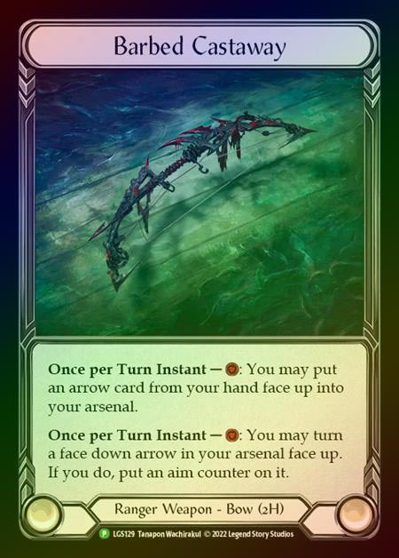 【CF】[Ranger] Barbed Castaway [LGS129] (Promo) Cold Foil