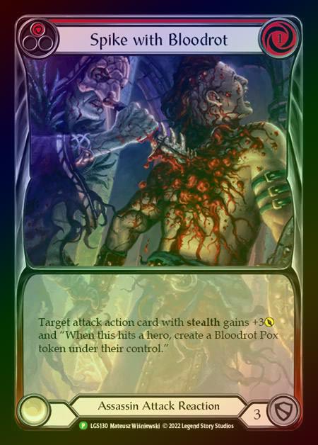 【RF】[Assassin] Spike with Bloodrot [LGS130] (Promo) Rainbow Foil