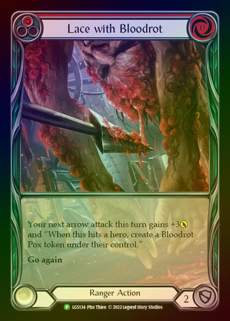 【RF】[Ranger] Lace with Bloodrot [LGS134] (Promo) Rainbow Foil