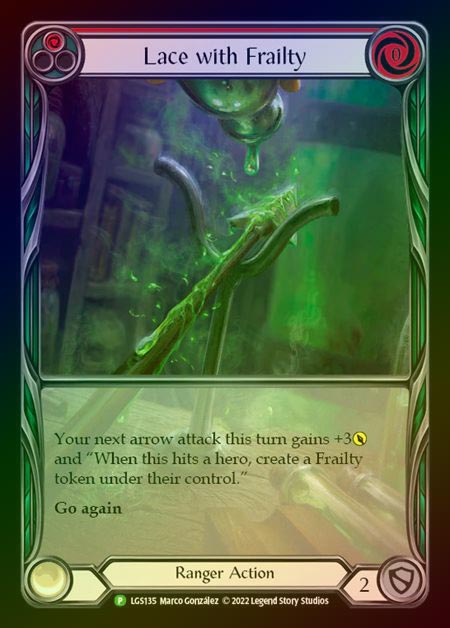 【RF】[Ranger] Lace with Frailty [LGS135] (Promo) Rainbow Foil