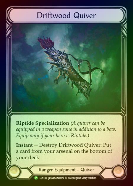 【CF】[Ranger] Driftwood Quiver [LGS137] (Promo) Cold Foil
