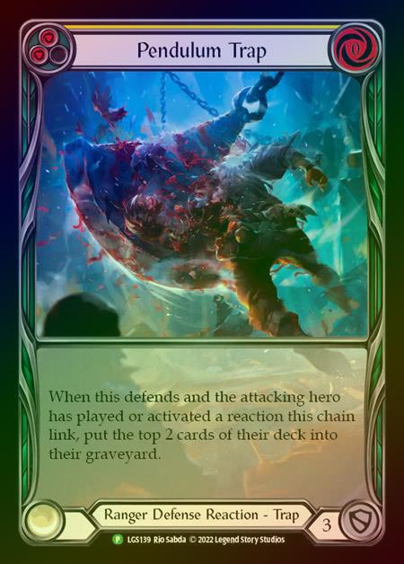 【RF】[Ranger] Pendulum Trap [LGS139] (Promo) Rainbow Foil