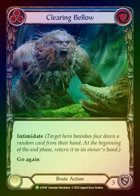 【RF】[Brute] Clearing Bellow [LGS147] (Promo) Rainbow Foil