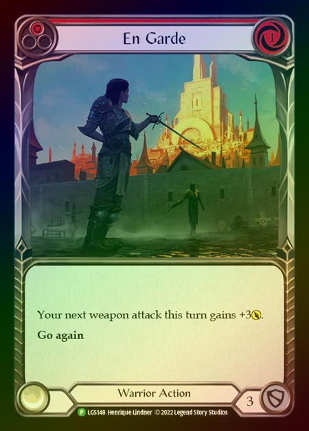 【RF】[Warrior] En Garde [LGS148] (Promo) Rainbow Foil