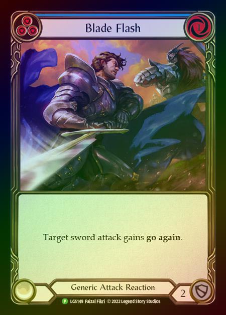 【RF】[Generic] Blade Flash [LGS149] (Promo) Rainbow Foil