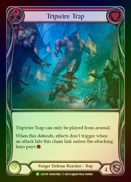 【RF】[Ranger] Tripwire Trap [LGS150] (Promo) Rainbow Foil