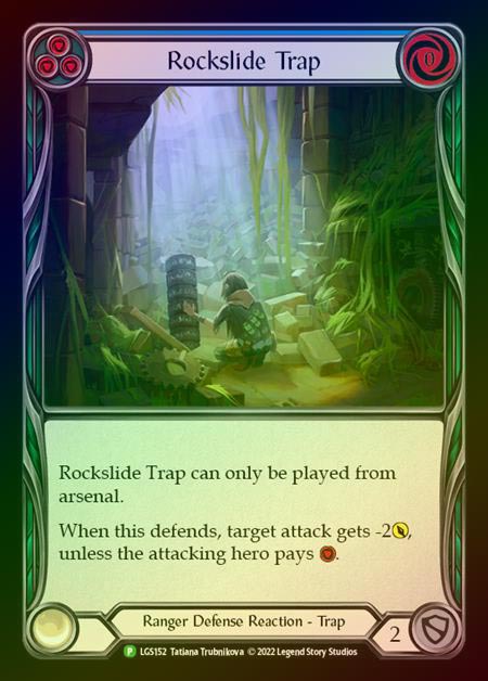 【RF】[Ranger] Rockslide Trap [LGS152] (Promo) Rainbow Foil