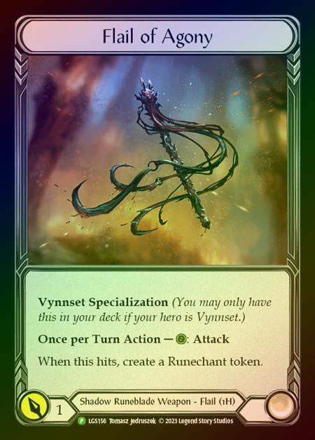【CF】[Shadow Runeblade] Flail of Agony [LGS156] (Promo) Cold Foil