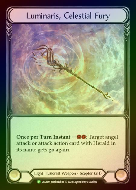 【CF】[Light Illusionist] Luminaris, Celestial Fury [LGS160] (Promo) Cold Foil