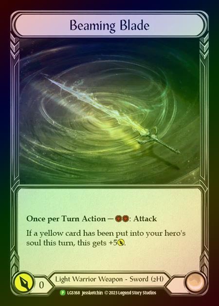 【CF】[Light Warrior] Beaming Blade [LGS168] (Promo) Cold Foil