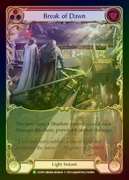 【RF】[Light] Break of Dawn (red) [LGS169] (Promo) Rainbow Foil