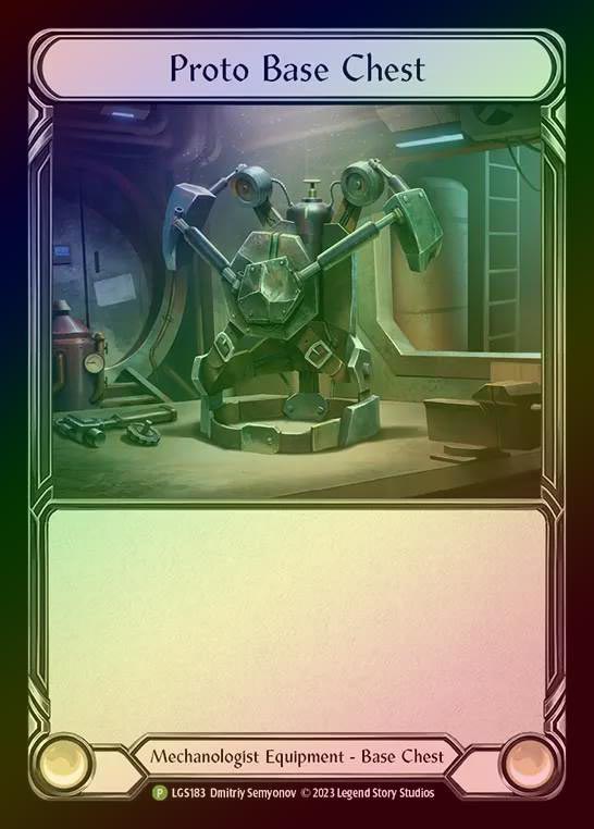 【CF】[Mechanologist] Proto Base Chest [LGS183] (Promo) Cold Foil