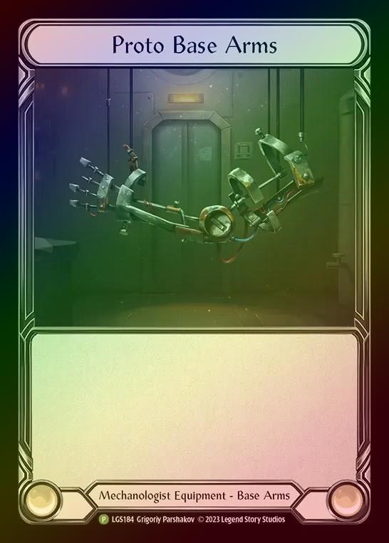 【CF】[Mechanologist] Proto Base Arms [LGS184] (Promo) Cold Foil