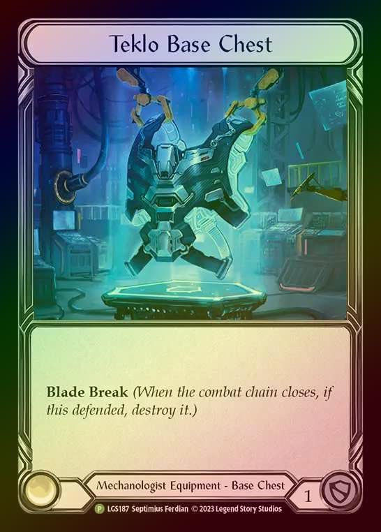 【CF】[Mechanologist] Teklo Base Chest [LGS187] (Promo) Cold Foil