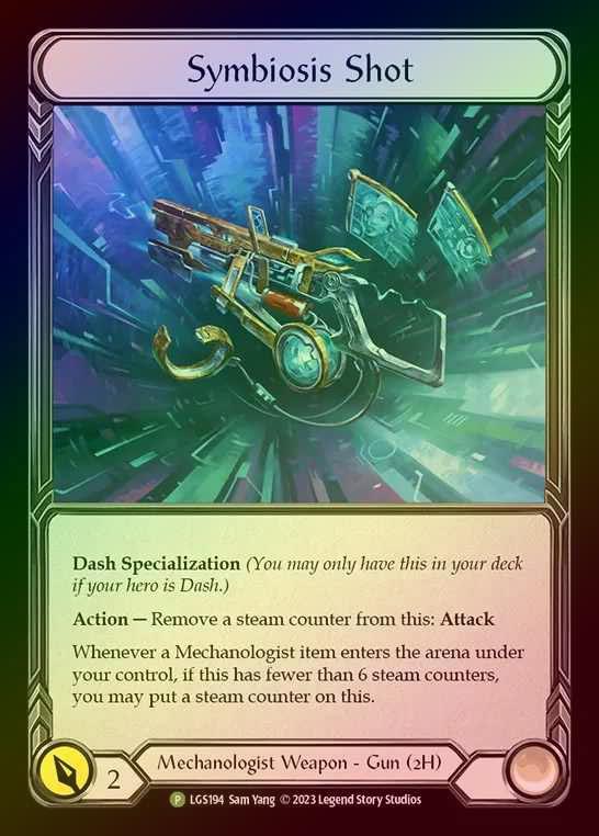 【CF】[Mechanologist] Symbiosis Shot [LGS194] (Promo) Cold Foil