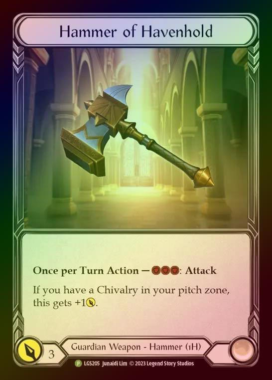 【RF】[Guardian] Hammer of Havenhold [LGS205] (Promo) Rainbow Foil