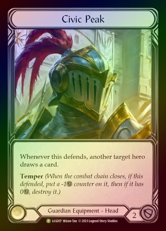 【RF】[Guardian] Civic Peak [LGS207] (Promo) Rainbow Foil