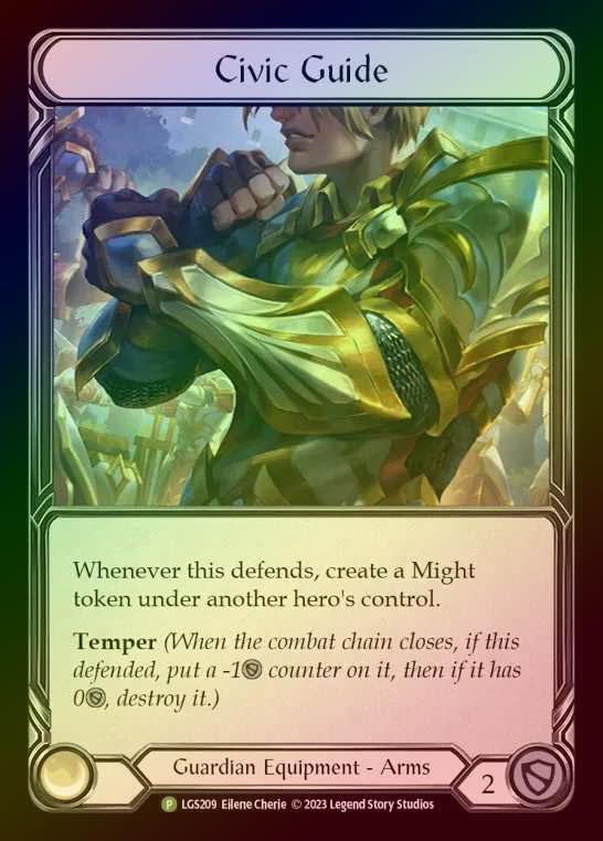 【RF】[Guardian] Civic Guide [LGS209] (Promo) Rainbow Foil