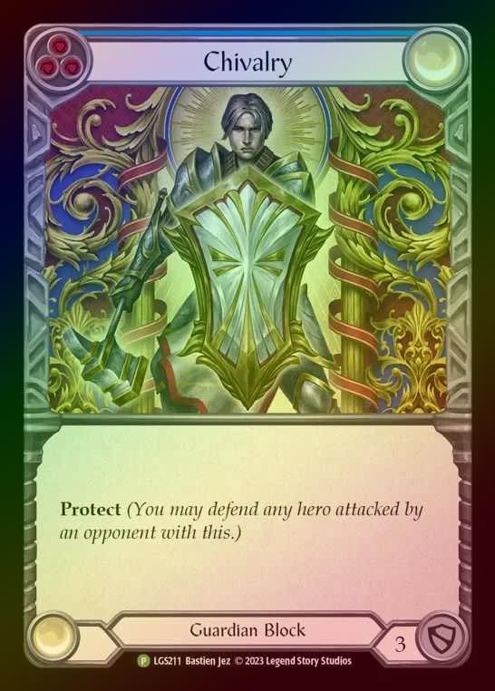 【RF】[Guardian] Chivalry [LGS211] (Promo) Rainbow Foil