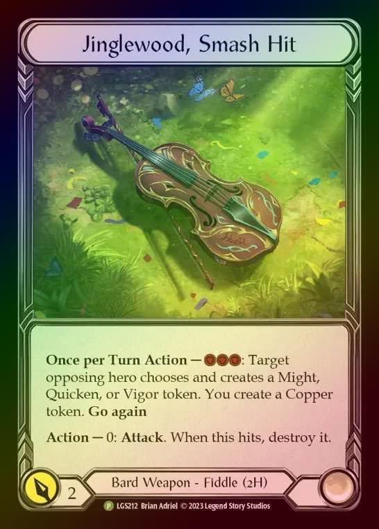 【RF】[Bard] Jinglewood, Smash Hit [LGS212] (Promo) Rainbow Foil