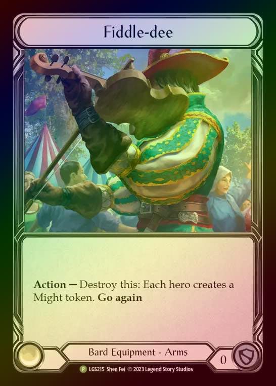 【RF】[Bard] Fiddle-dee [LGS215] (Promo) Rainbow Foil